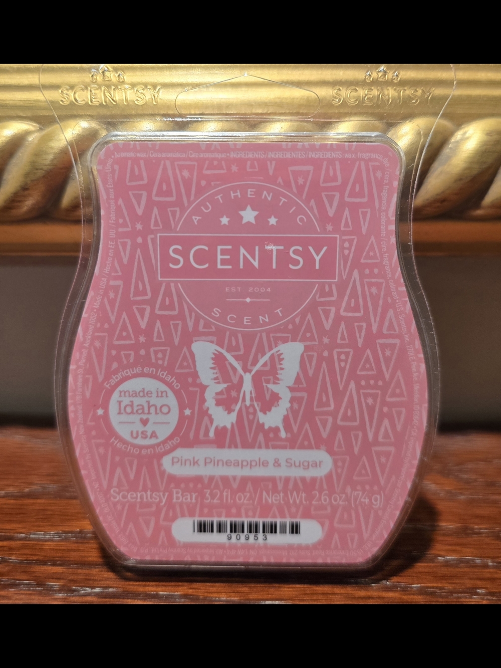 Scentsy Pink Pineapple & Sugar Wax Melt *NEW*